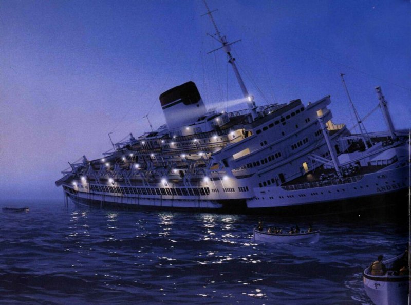 Steamship Sunday The Collision Of The Andrea Doria And