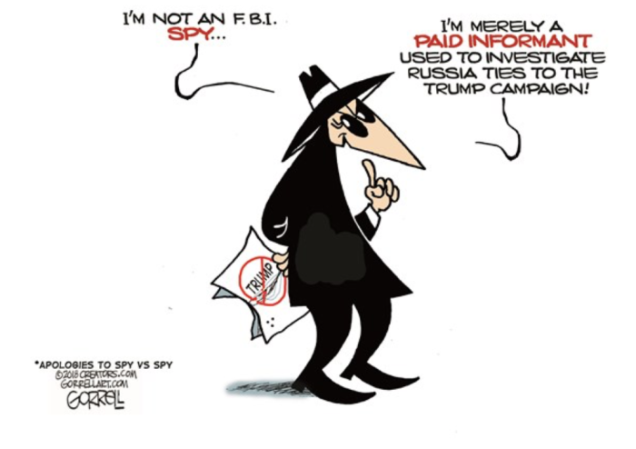 Spies in Trump campaign
