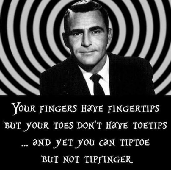 toe-tipping