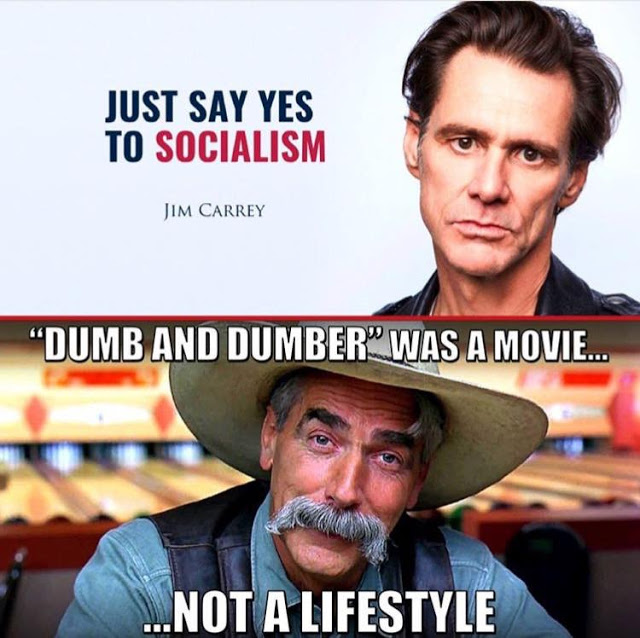 Socialism=Jim Carrey