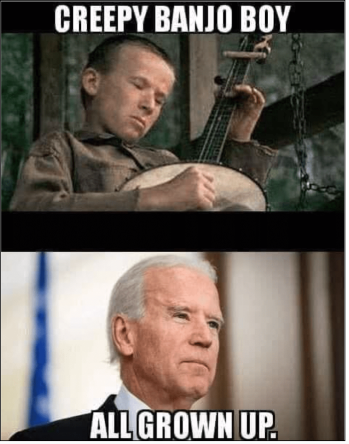 Biden-Creepy Banjo Boy